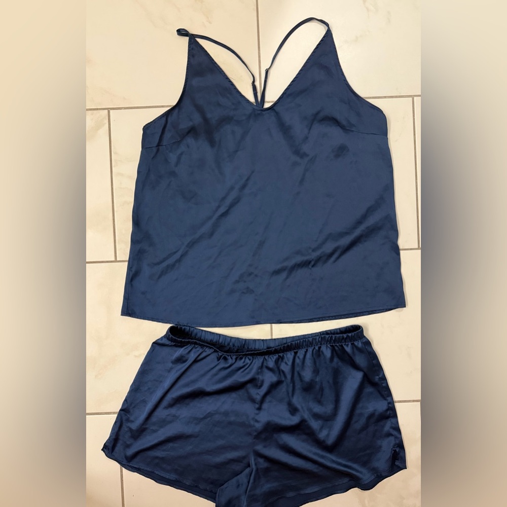 Stars Above Midnight Blue Pajama Set